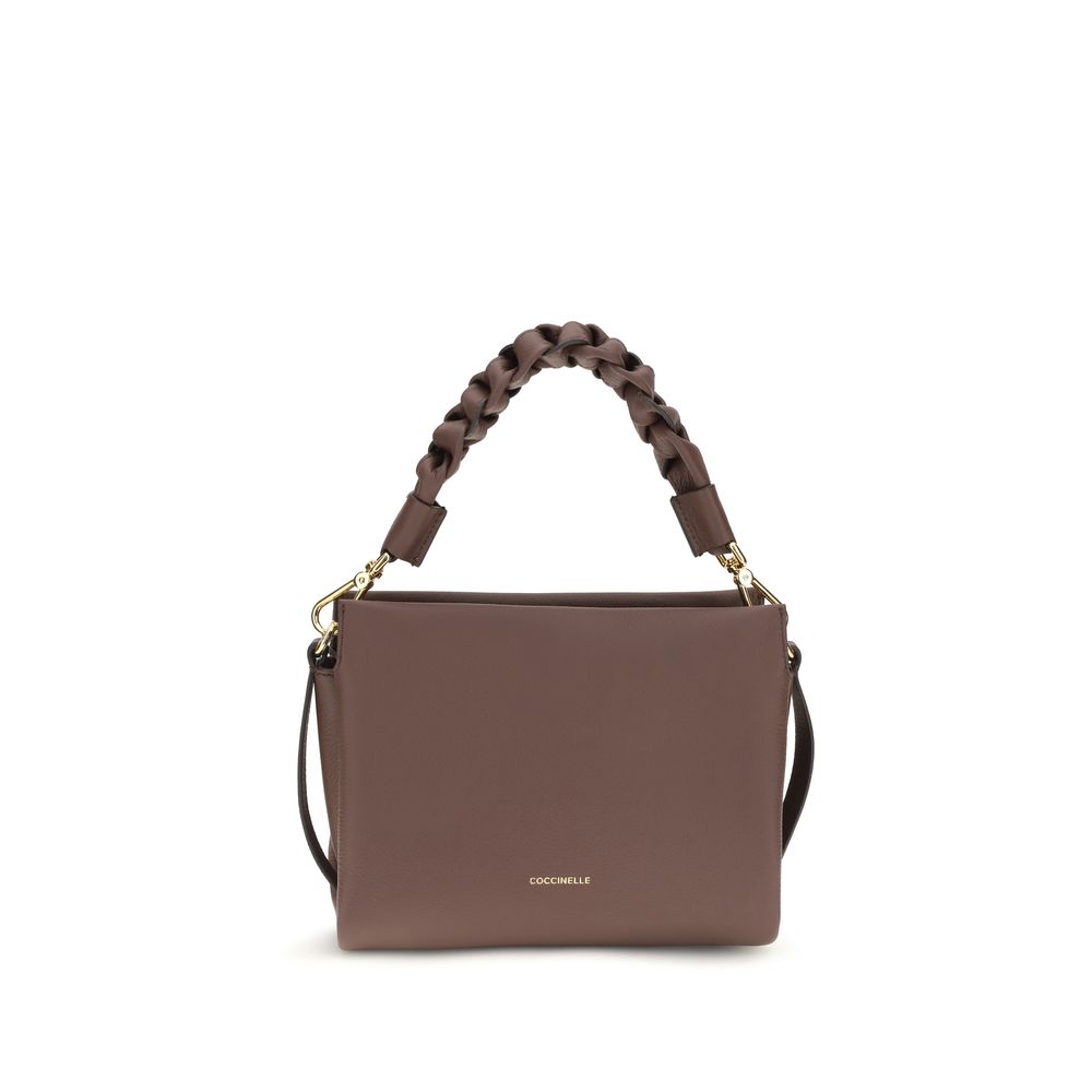Coccinelle Bohème Garnet Leather Top Handle Bag