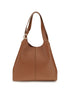 Coccinelle Brown Calf Leather Bos Taurus Shoulder Bag