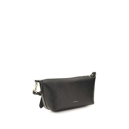 Coccinelle Black Calf Leather Bos Taurus Shoulder Bag
