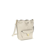 Coccinelle Beat Generation Beige Leather Bucket Bag
