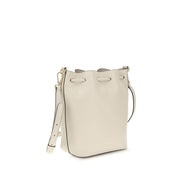 Coccinelle Beat Generation Beige Leather Bucket Bag