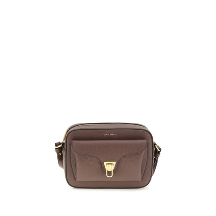 Coccinelle Beat Soft Brown Leather Shoulder Bag
