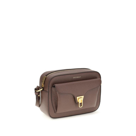 Coccinelle Beat Soft Brown Leather Shoulder Bag