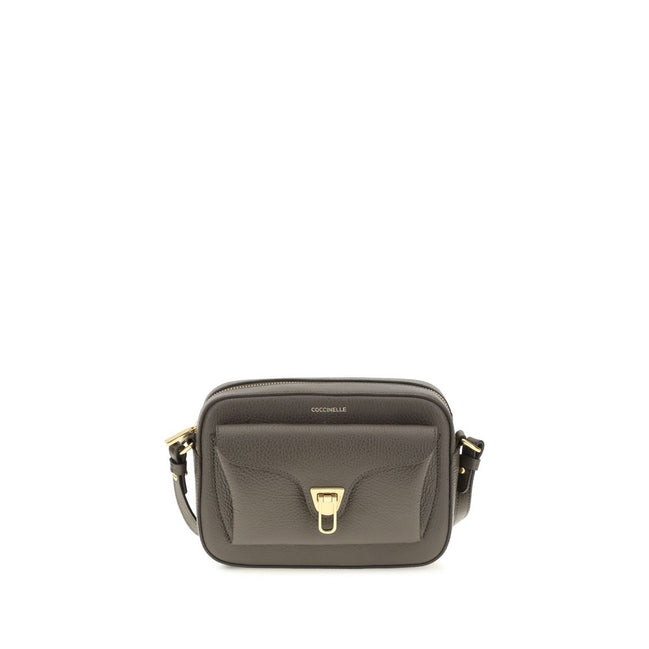 Coccinelle Beat Soft Brown Leather Shoulder Bag