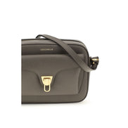 Coccinelle Beat Soft Brown Leather Shoulder Bag