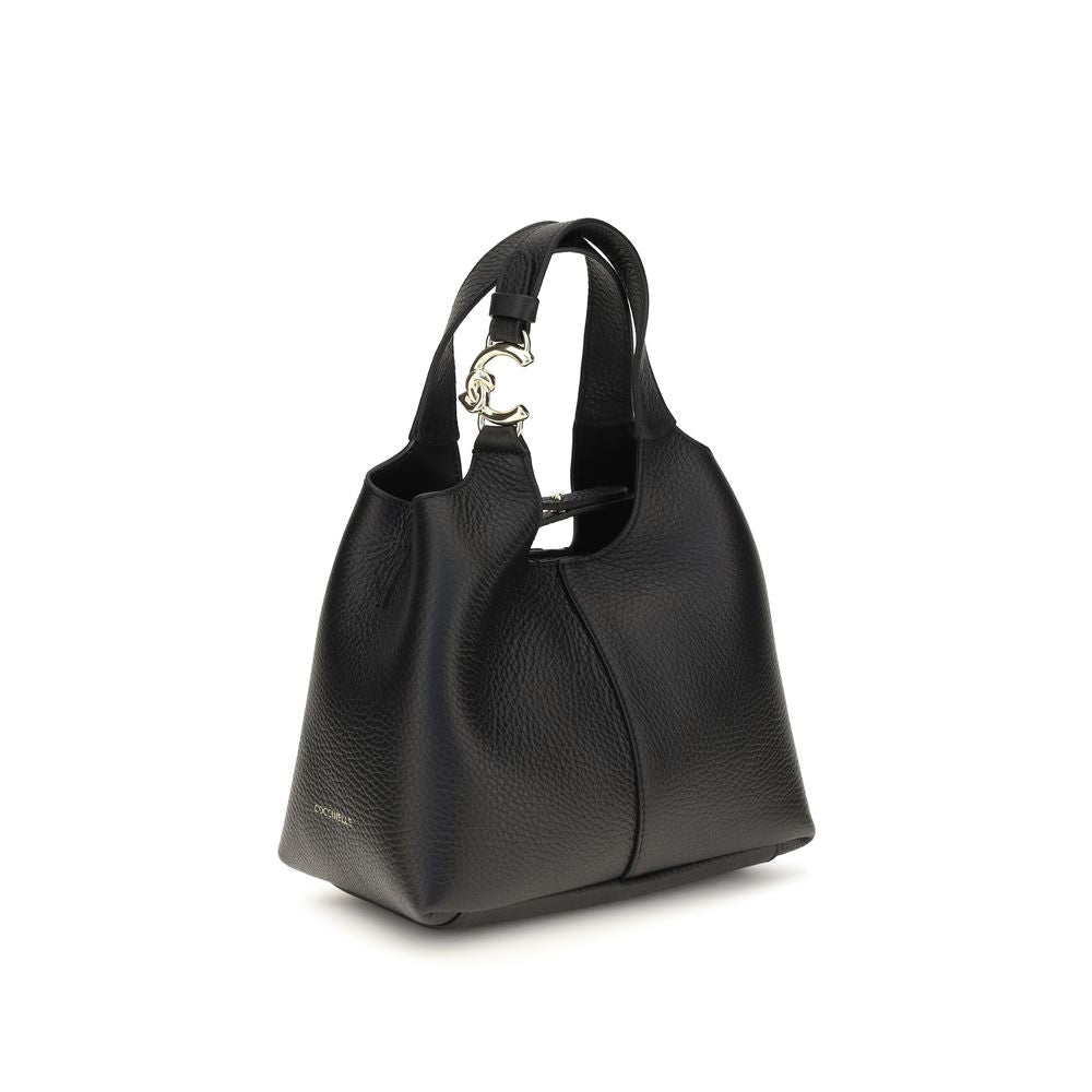 Coccinelle C-Easy Small Black Leather Handbag