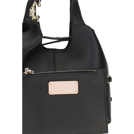 Coccinelle C-Easy Small Black Leather Handbag