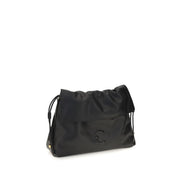 Coccinelle Black Calf Leather Bos Taurus Shoulder Bag