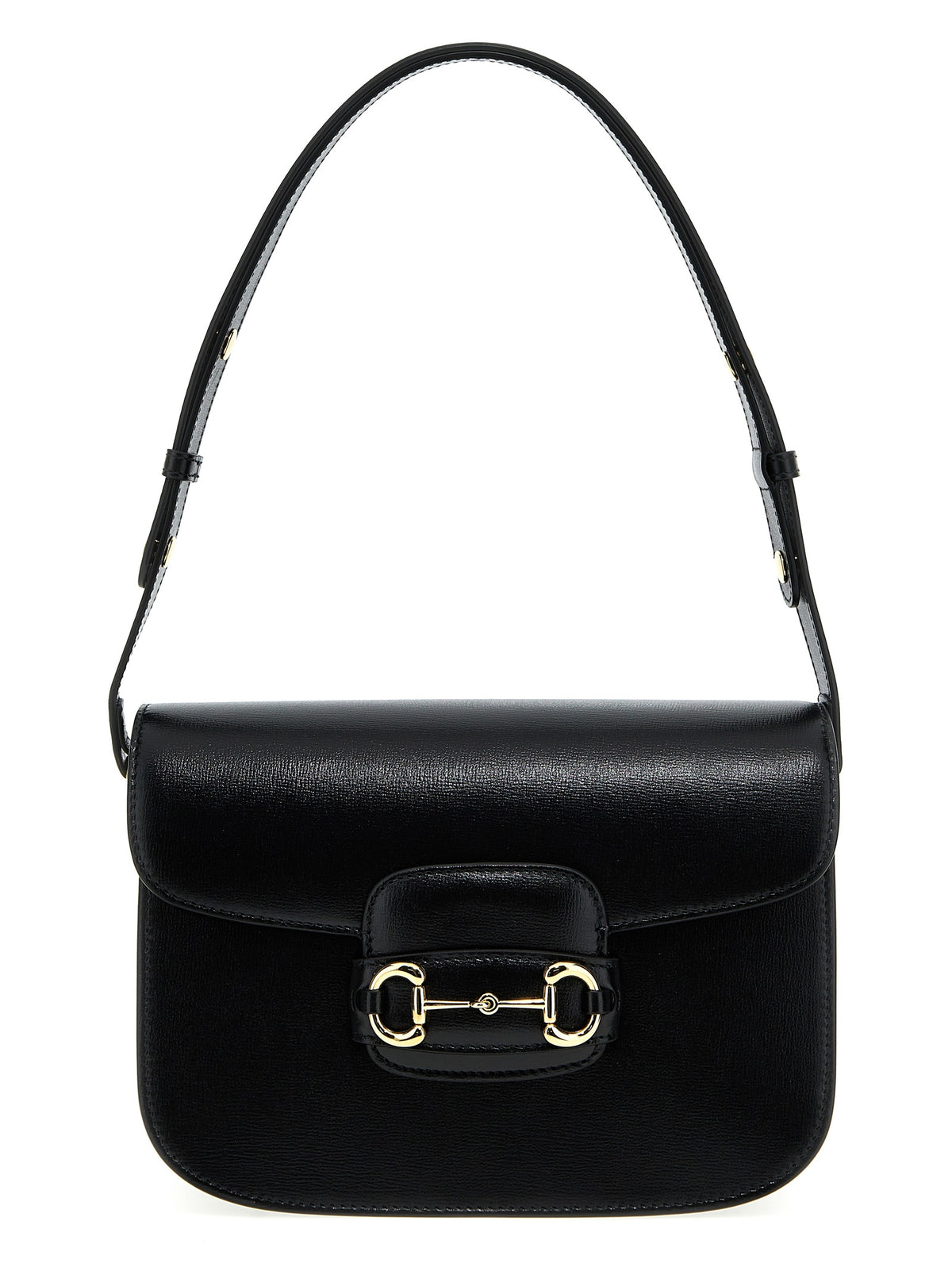 Gucci Black Leather Shoulder Bag