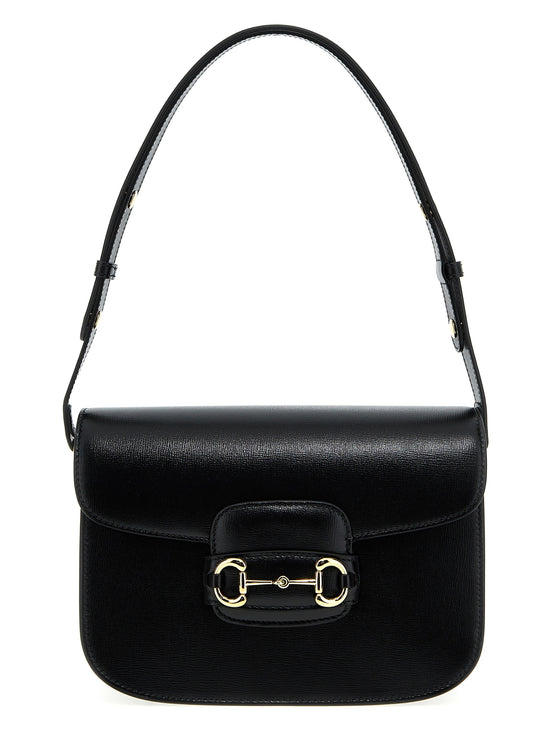 Gucci Black Leather Shoulder Bag