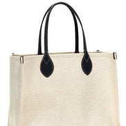 Gucci Μπεζ Τσάντα Tote από Πολυαιθυλένιο  