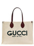 Gucci Μπεζ Τσάντα Tote από Πολυαιθυλένιο  