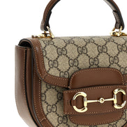 Τσάντα Gucci καφέ από πολυαιθυλένιο  