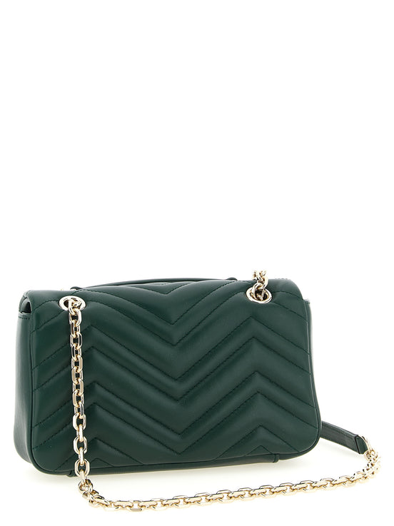 Gucci Bicolor Lamb Leather Shoulder Bag
