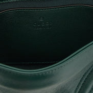 Gucci GG Marmont Μικρή Δίχρωμη Δερμάτινη Τσάντα Ώμου  