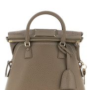 Maison Margiela Gray Calfskin Shoulder Bag