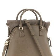 Maison Margiela Gray Calfskin Shoulder Bag