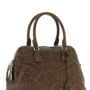 Maison Margiela Brown Goatskin Shoulder Bag