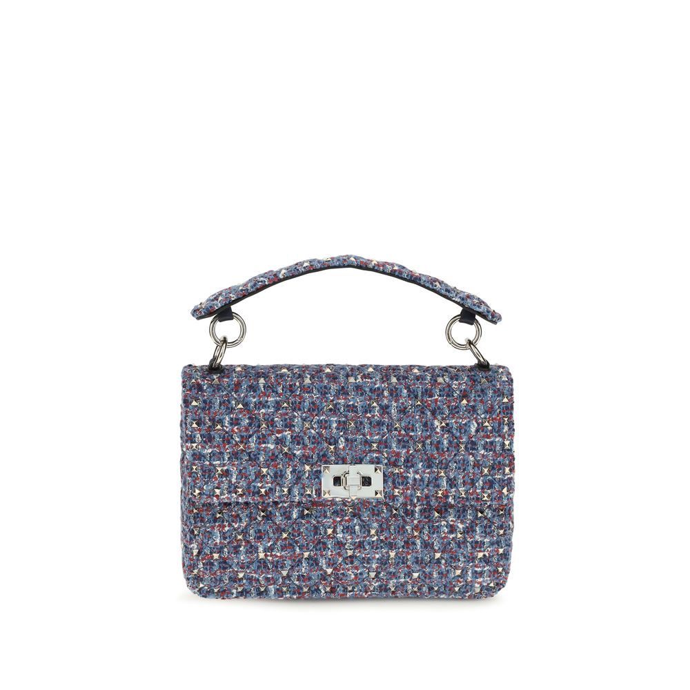 Valentino Garavani Blue Fabric Handbag