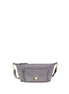 Coccinelle Gray Calf Leather Bos Taurus Shoulder Bag