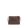 Coccinelle Medium Lidia Brown Leather Shoulder Bag