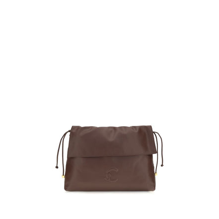 Coccinelle Medium Lidia Brown Leather Shoulder Bag