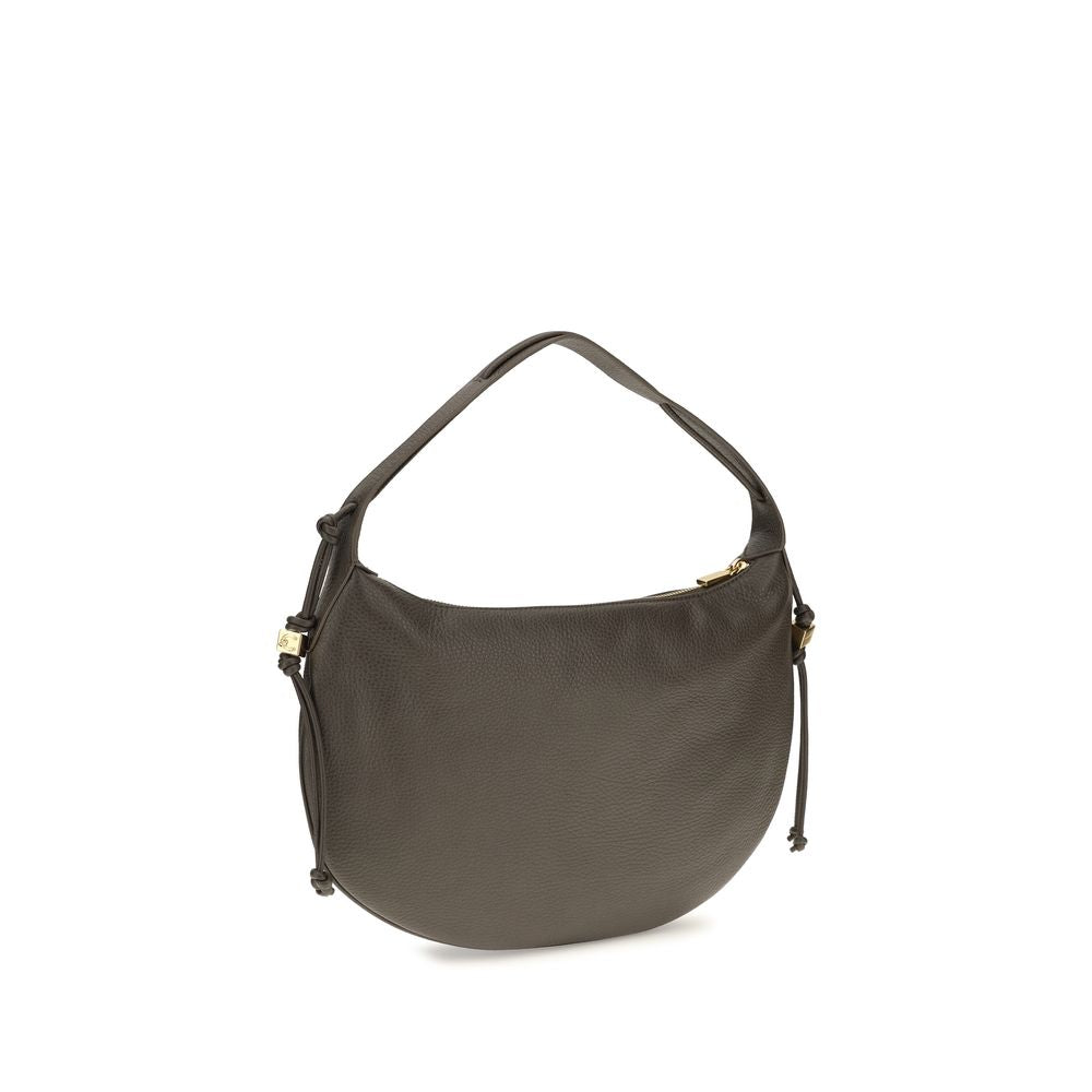 Coccinelle Thess Brown Leather Shoulder Bag