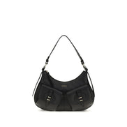 Coccinelle Small Bohème Black Leather Shoulder Bag