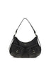 Coccinelle Small Bohème Black Leather Shoulder Bag