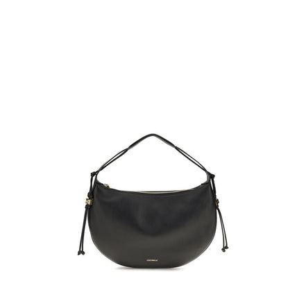 Coccinelle Thess Black Leather Shoulder Bag