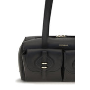 Coccinelle Mavery Black Leather Shoulder Bag
