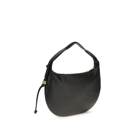 Coccinelle Thess Black Leather Shoulder Bag