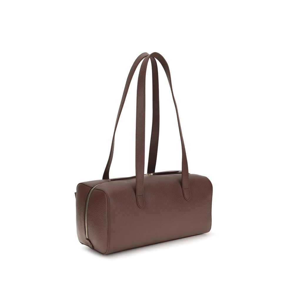 Coccinelle Mavery Brown Leather Shoulder Bag