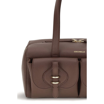 Coccinelle Mavery Brown Leather Shoulder Bag