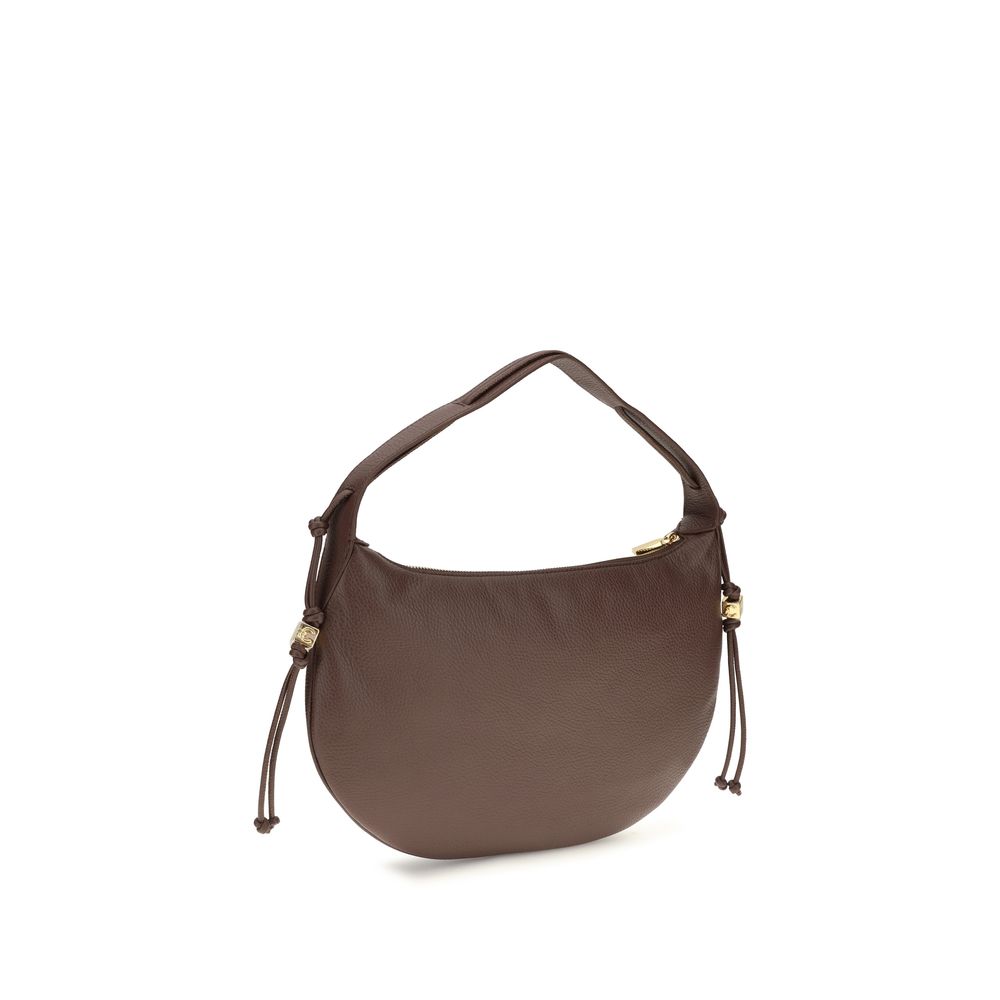 Coccinelle Thess Brown Leather Shoulder Bag