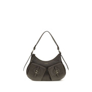 Coccinelle Small Bohème Brown Leather Shoulder Bag