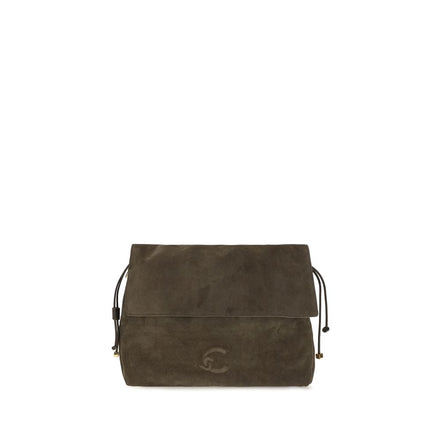 Coccinelle Medium Lidia Brown Leather Shoulder Bag