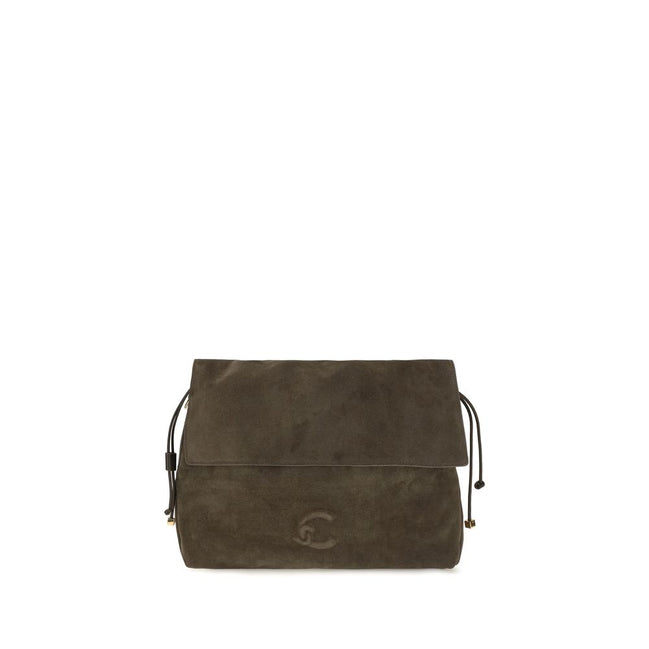 Coccinelle Medium Lidia Brown Leather Shoulder Bag