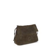 Coccinelle Medium Lidia Brown Leather Shoulder Bag