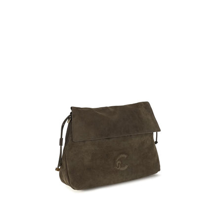 Coccinelle Medium Lidia Brown Leather Shoulder Bag