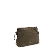 Coccinelle Medium Lidia Brown Leather Shoulder Bag