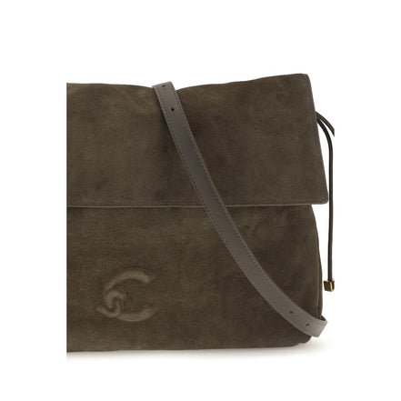 Coccinelle Medium Lidia Brown Leather Shoulder Bag