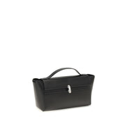 Savette Black Symmetry Trapeze Clutch