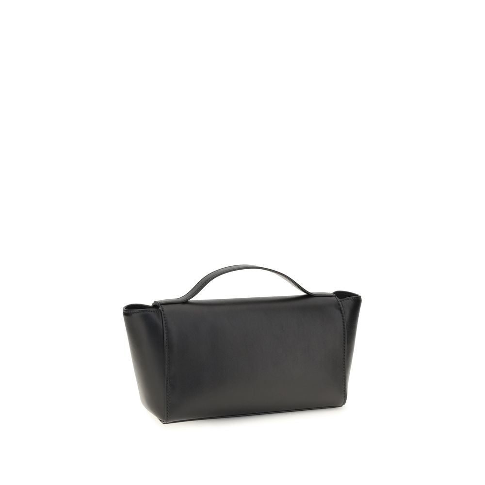 Savette Black Symmetry Trapeze Clutch