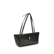 Savette Black Symmetry Trapeze Shoulder Bag