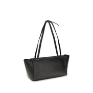 Savette Black Symmetry Trapeze Shoulder Bag
