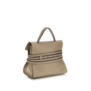 Moschino Beige Tie Me Handbag