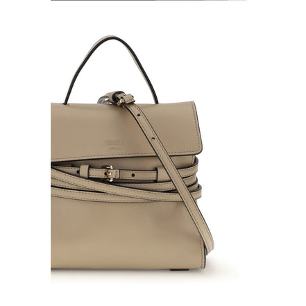 Moschino Beige Tie Me Handbag