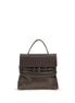 Moschino Brown Tie Me Handbag