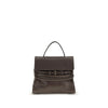 Moschino Brown Tie Me Handbag